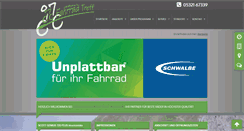 Desktop Screenshot of fahrradtreff-goslar.de